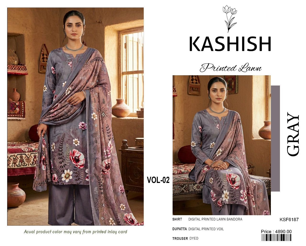 Kashish Bana Dora 3 Piece Premium