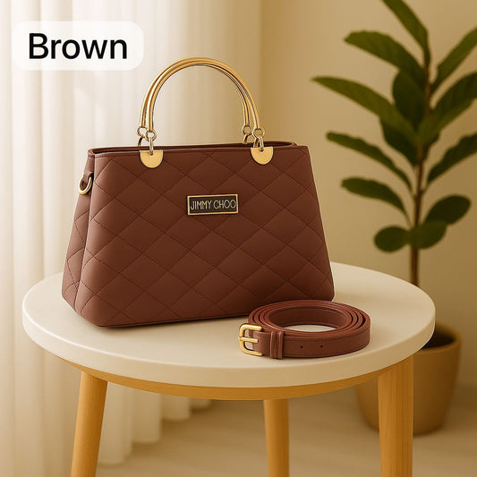 Premium Quilted Faux Leather Handbags