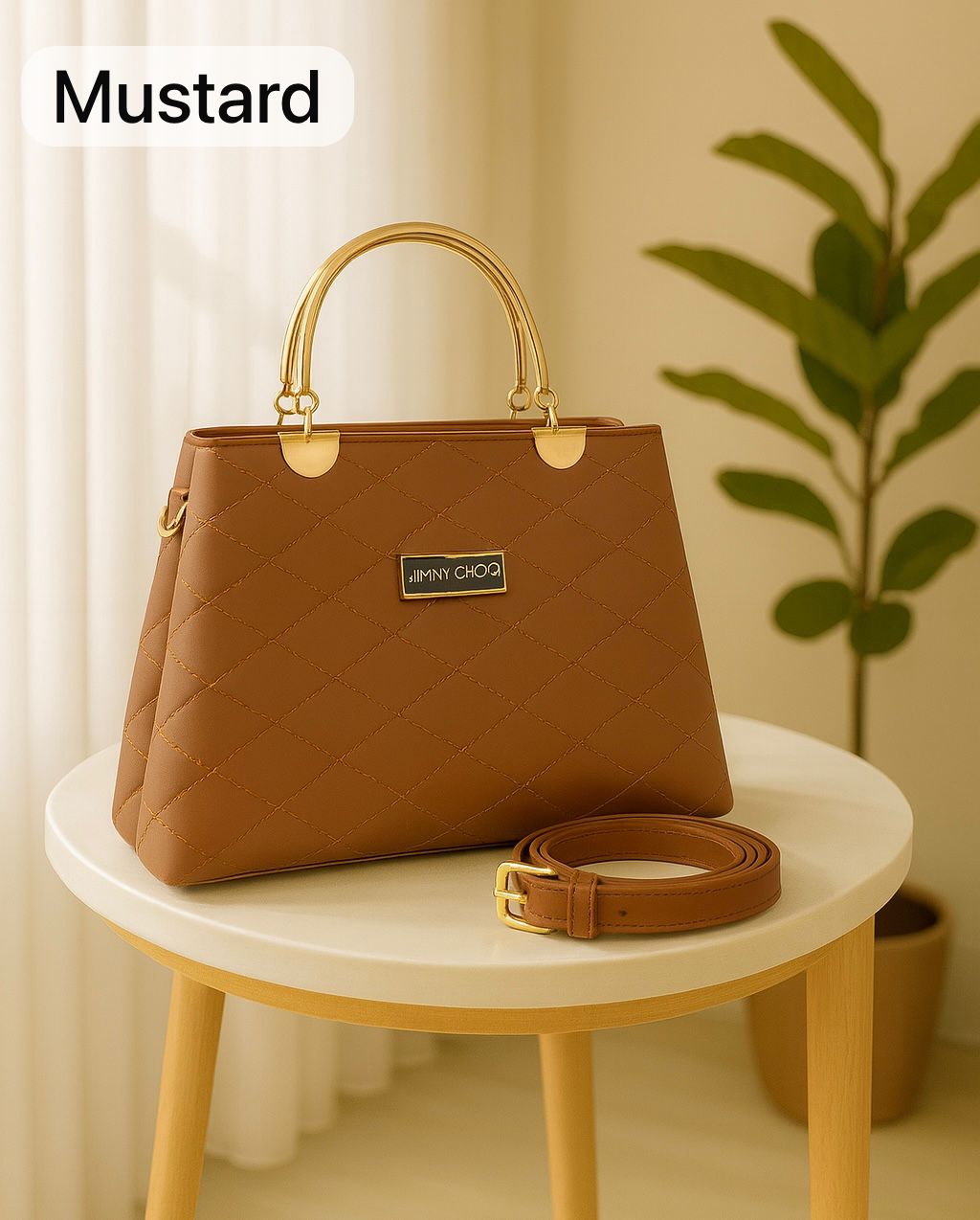 Premium Quilted Faux Leather Handbags