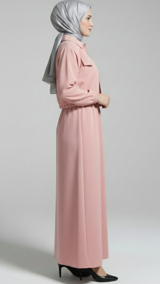 Stylish 2 Piece Set Long Frock