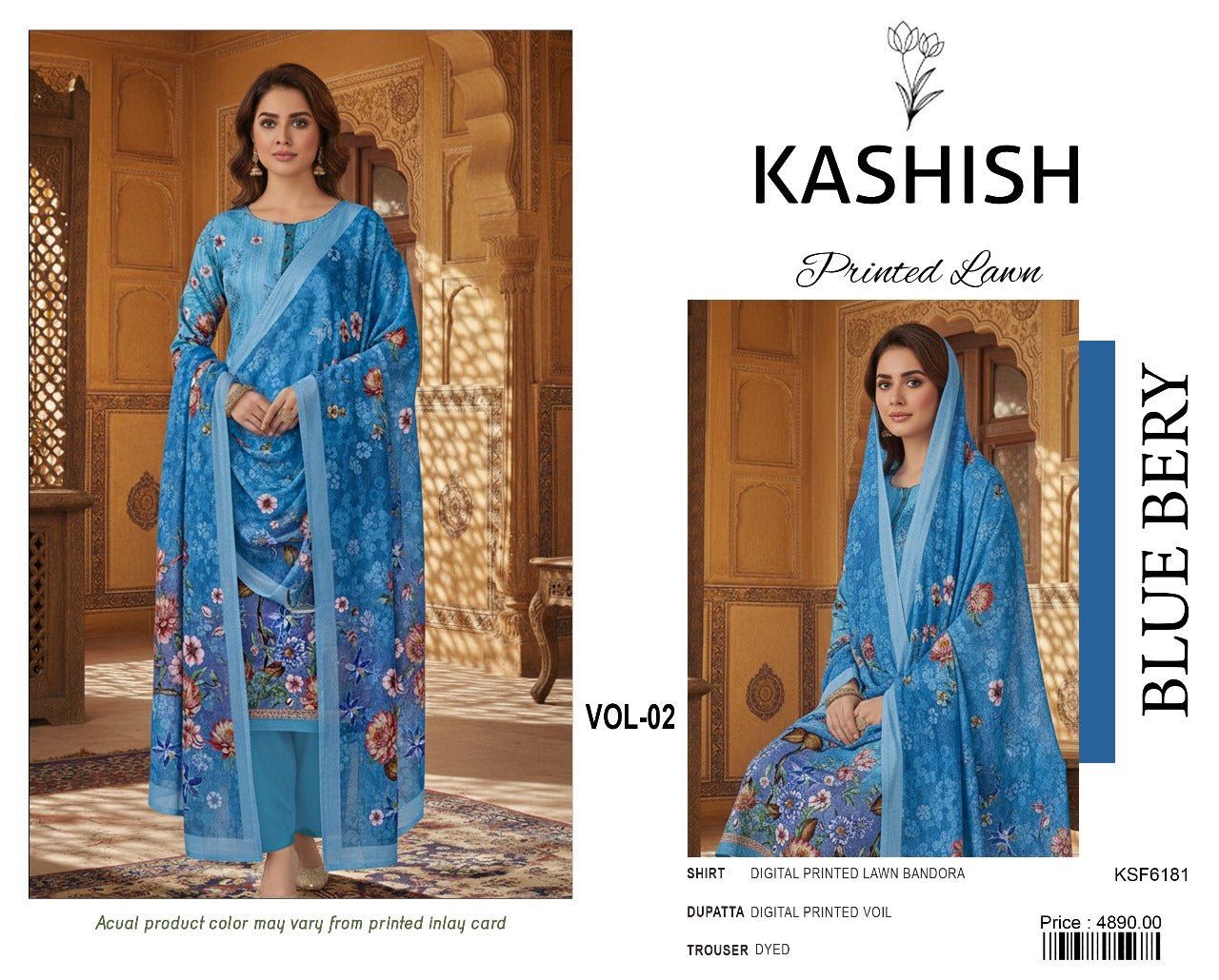 Kashish Bana Dora 3 Piece Premium