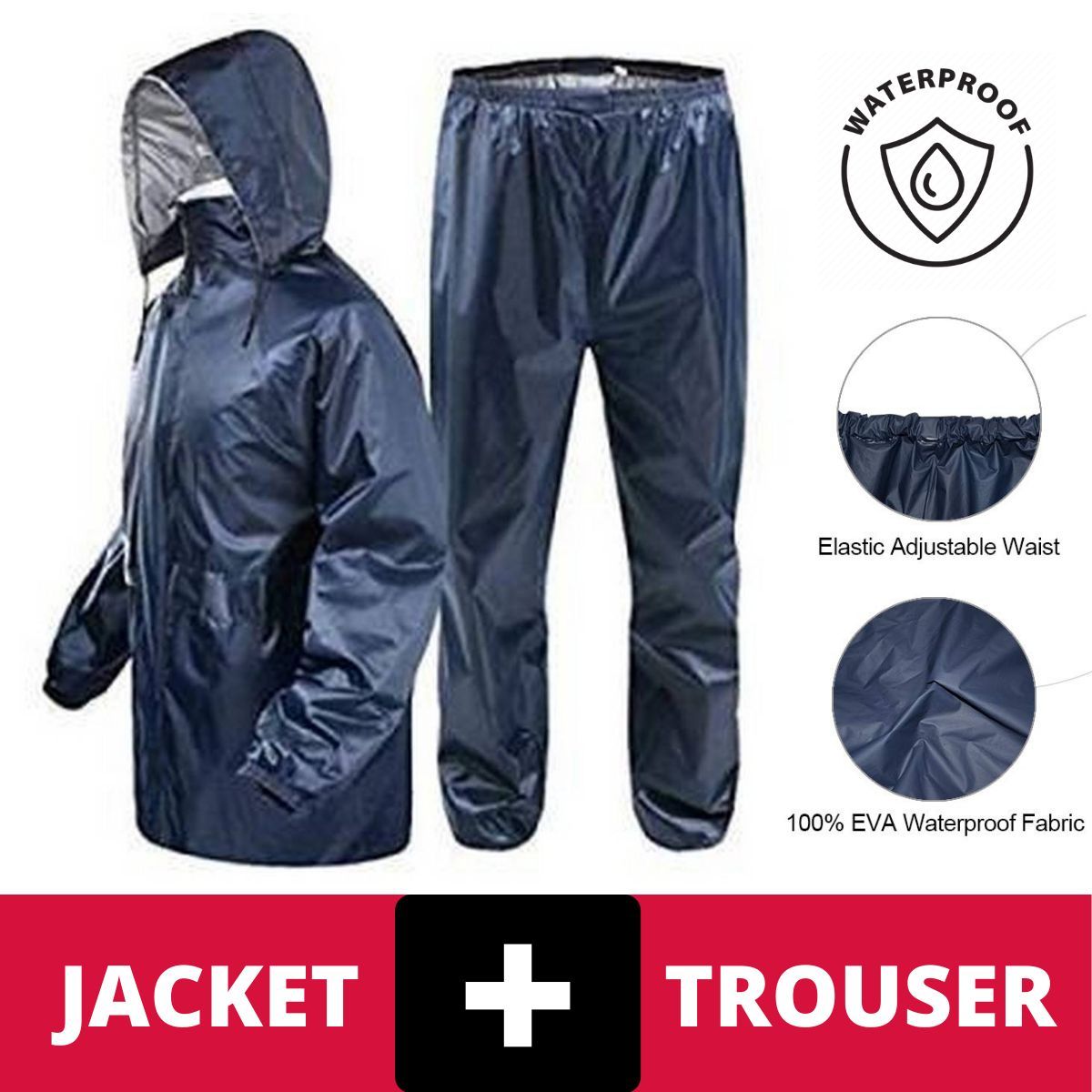 Waterproof Rain Coat &amp; Pant