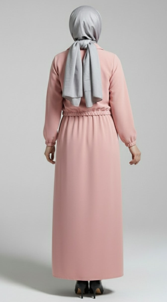 Stylish 2 Piece Set Long Frock