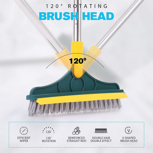 2 In 1 Floor Cleaning Brush Bathroom